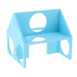 Max Maze Tunnel for Pet Hamster Gerbil Small Animal House Cage House Toy Blue