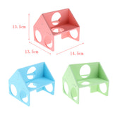 Max Maze Tunnel for Pet Hamster Gerbil Small Animal House Cage House Toy Blue