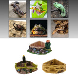 Maxbell Reptile Lizard Feeding Bowl Food Water Dish Terrarium Drinking Basin 1