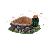 Maxbell Reptile Lizard Feeding Bowl Food Water Dish Terrarium Drinking Basin 1