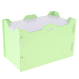 Maxbell Hamster Hideout House Wooden Living Hut Exercise Funny Nest Toy green