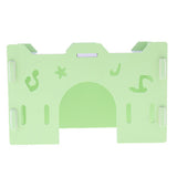 Maxbell Hamster Hideout House Wooden Living Hut Exercise Funny Nest Toy green
