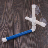 Maxbell Parrot Stand Perch Shower Standing Toy with Suction Cup Bird Supplies