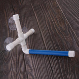 Maxbell Parrot Stand Perch Shower Standing Toy with Suction Cup Bird Supplies