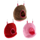 Maxbell Parrot Bird Hammock Hanging Cave Snuggle Happy Hut Tent Bed Toy Red