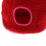 Maxbell Parrot Bird Hammock Hanging Cave Snuggle Happy Hut Tent Bed Toy Red