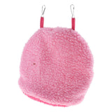 Maxbell Parrot Bird Hammock Hanging Cave Snuggle Happy Hut Tent Bed Toy Rose Red