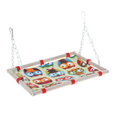 Maxbell Small Pet Cage Hanging Canvas Bed Mat Hammock for Bird Parrot