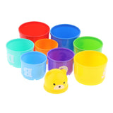 Maxbell Parrot Food Toys Educational Stacking Cup Toy Chewing Training for Bird