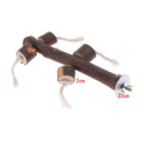 Maxbell Bird Perch Parrot Perches Natural Wood Pole for Parakeets Cockatiel Budgie