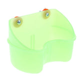 Maxbell Pet Bird Parrot Fixed Bowl Feeder Feeding Food Cup Water Dispenser