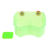 Maxbell Pet Bird Parrot Fixed Bowl Feeder Feeding Food Cup Water Dispenser