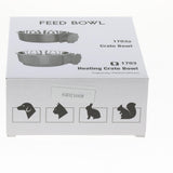 Maxbell Pet Dog Bolt On Cage Bowl Coop Cup, Clamp Puppy Crate Hanging Dish Red