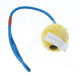Maxbell Pet Dog and Cat Interactive Play Interactive Ball with Rope Toy Yellow
