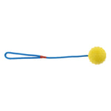 Maxbell Pet Dog and Cat Interactive Play Interactive Ball with Rope Toy Yellow