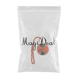 Maxbell Pet Dog and Cat Interactive Play Interactive Ball with Rope Toy Orange
