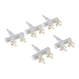 Maxbell 5Pcs Aquarium Fish Tank Regulate Oxygen Pump Splitter Control Valves 2 Holes
