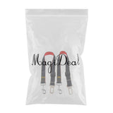 Maxbell Adjustable Pet Cat Dog Car Seat Belt Safety Restraint Harness Clip Lead Red
