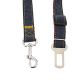 Maxbell Adjustable Pet Cat Dog Car Seat Belt Safety Restraint Harness Clip Lead Red