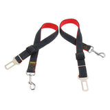 Maxbell Adjustable Pet Cat Dog Car Seat Belt Safety Restraint Harness Clip Lead Red