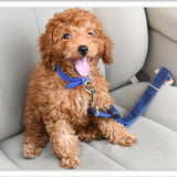 Maxbell Adjustable Pet Cat Dog Car Seat Belt Safety Restraint Harness Clip Lead Red