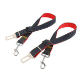 Maxbell Adjustable Pet Cat Dog Car Seat Belt Safety Restraint Harness Clip Lead Red