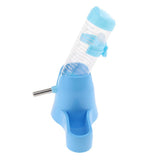 Maxbell 3 IN 1 Automatic Pet Feeder Hamster Bowls Water Bottles Dispenser Bowl blue