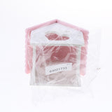 Maxbell Hamster House Small Animal Hideout Pet Mini Hut Hamster Cabin Cages pink