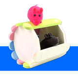 Maxbell Wooden Hamster Tube Tunnel Toy Hideout Bed Nest House Tubes Chewing Toys S