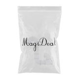 Max Pet Hamster Tunnel Small Animals Pipeline Fittings Tube DIY Connected white