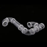Max Pet Hamster Tunnel Small Animals Pipeline Fittings Tube DIY Connected white