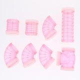 Max Pet Hamster Tunnel Small Animals Pipeline Fittings Tube DIY Connected pink