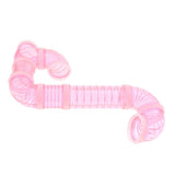 Max Pet Hamster Tunnel Small Animals Pipeline Fittings Tube DIY Connected pink