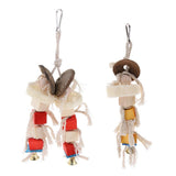 Max Parrot Bird Cockatiel Chewing Climbing Toy Cage Hanging Swing Toy Single