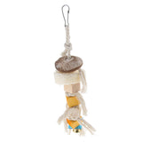 Max Parrot Bird Cockatiel Chewing Climbing Toy Cage Hanging Swing Toy Single