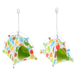 Max Bird Parrot Hammock Perch Tent Hanging Toy Bed Hut Hideaway Cave Cage Bunk S
