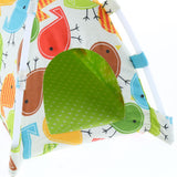 Max Bird Parrot Hammock Perch Tent Hanging Toy Bed Hut Hideaway Cave Cage Bunk S