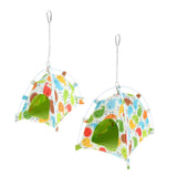Max Bird Parrot Hammock Perch Tent Hanging Toy Bed Hut Hideaway Cave Cage Bunk S