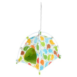 Max Bird Parrot Hammock Perch Tent Hanging Toy Bed Hut Hideaway Cave Cage Bunk L