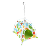 Max Bird Parrot Hammock Perch Tent Hanging Toy Bed Hut Hideaway Cave Cage Bunk L