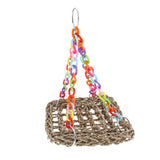 Max Bird Parrot Parakeet Budgie Cockatiel Cage Hammock Swing Hanging Chew Toy S