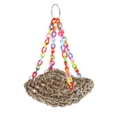 Max Bird Parrot Parakeet Budgie Cockatiel Cage Hammock Swing Hanging Chew Toy S