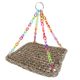 Max Bird Parrot Parakeet Budgie Cockatiel Cage Hammock Swing Hanging Chew Toy L