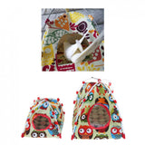 Max Bird Nest House Bed Parrot Habitat Cave Hanging Tent for Small Animals S