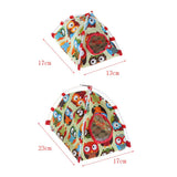 Max Bird Nest House Bed Parrot Habitat Cave Hanging Tent for Small Animals S