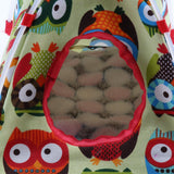 Maxbell Bird Nest House Bed Parrot Habitat Cave Hanging Tent for Small Animals L