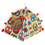 Maxbell Bird Nest House Bed Parrot Habitat Cave Hanging Tent for Small Animals L