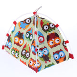 Maxbell Bird Nest House Bed Parrot Habitat Cave Hanging Tent for Small Animals L