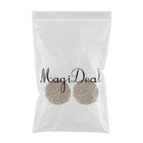 Maxbell 2pcs Bite Resistant Rattan Straw Woven Ball for Hamsters Rabbits AN-03