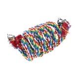 Maxbell Bird Perch Rope Bungee Bird Toy for Small or Medium Parrots and Birds